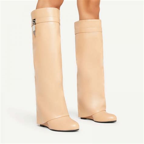 givenchy biker boots fake|givenchy shark lock boot dupe.